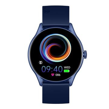 Titan Evoke Blue: Luminous AMOLED Display & Water-Resistant Smartwatch