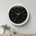 Titan Classic Balck Colour Wall Clock with Silent Sweep 34 x 34 (Medium) - image number 0