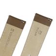 22 mm Brown Genuine Leather Strap for Men - image number 4