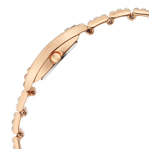 Titan Raga Power Pearls 2.0 Quartz Analog Mother Of Pearl Dial Rose Gold Metal Strap Watch For Women - image number 4