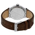 Titan Quartz Analog with Day and Date Black Dial Leather Strap Watch for Men - image number 3