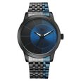 Vyb Phantom By Fastrack Quartz Analog Two Toned Dial Two Toned Stainless Steel Strap Watch For Guys