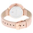 Titan Women's Svelte Rose gold: Multi-Function Watch with Leather Strap - image number 4