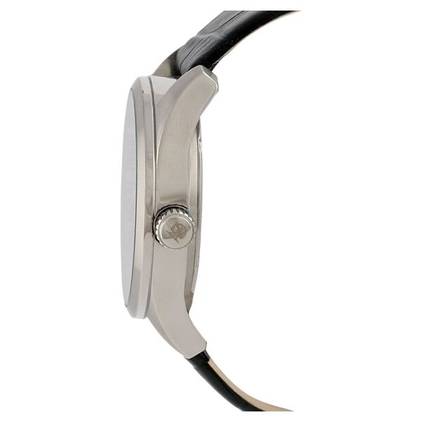Titan Quartz Analog with Date Black Dial Leather Strap Watch for Men - image number 1