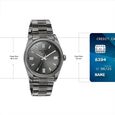 Sonata Poze Quartz Analog Grey Dial Grey Stainless Steel Strap Watch For Men - image number 3