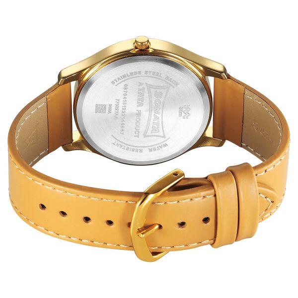 Sonata Quartz Analog Champagne Dial Watch for Men - image number 3