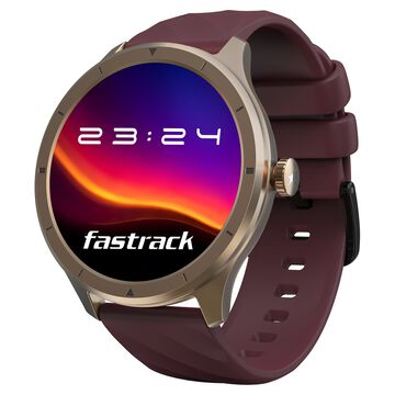 Fastrack Revoltt FR2 with 3.50 cm UltraVU Display, Advanced Blazing Fast UI, Working Crown, IP68 Smartwatch