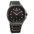 Vyb Orion By Fastrack Quartz Analog Black Dial Metal Strap Watch For Guys - image number 1