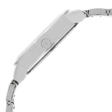 Fastrack Fundamentals Quartz Analog Blue Dial Stainless Steel Strap Watch for Girls