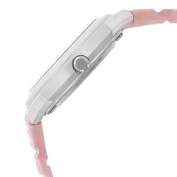 Sonata Sf By Sonata Silver Dial Women Watch With Plastic Strap