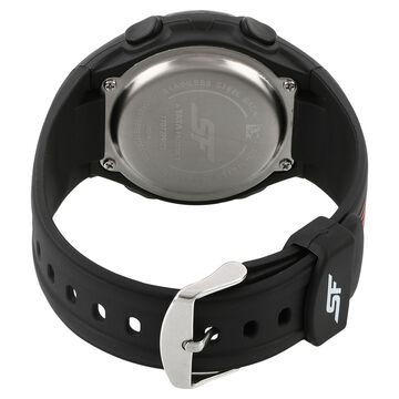 SF Super Fibre Digital Dial Plastic Strap Watch for Men