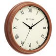 Titan Classic White Wall Clock with Silent Sweep Technology - 32.5 cm x 32.5 cm (Medium) - image number 2
