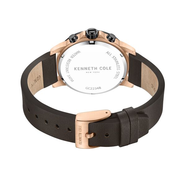 Kenneth Cole Black Dial Quartz Multifunction Watch for Men - image number 4