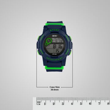 Zoop Digital Watch with Blue Case, Digital Dial & Blue Strap for Boys Kids, from House of Titan