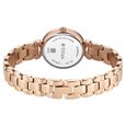 Titan Workday Edit Quartz Analog Mother Of Pearl Dial Rose Gold Stainless Steel Strap Watch For Women - image number 5