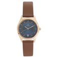 Titan Workwear Blue Dial Analog with Date Leather Strap watch for Women - image number 0