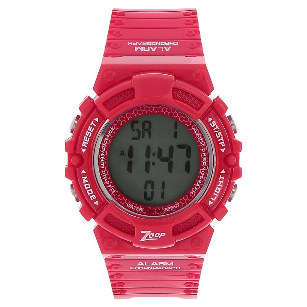 Buy Online Zoop By Titan Digital Dial PU Strap Watch for Kids