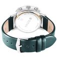 Titan Quartz Chronograph Silver Dial Leather Strap Watch for Men - image number 4
