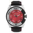 Fastrack Motorheads Quartz Analog Blue Dial Stainless Steel Strap Watch for Guys