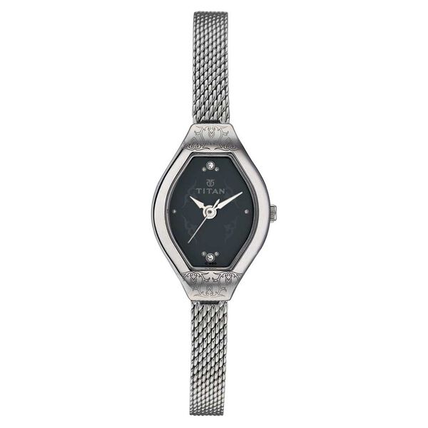 Titan Quartz Analog Black Dial Watch for Women - image number 0