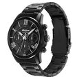 Titan Octane Classic Sporty Black Dial Chronograph Stainless Steel Strap Watch for Men - image number 3
