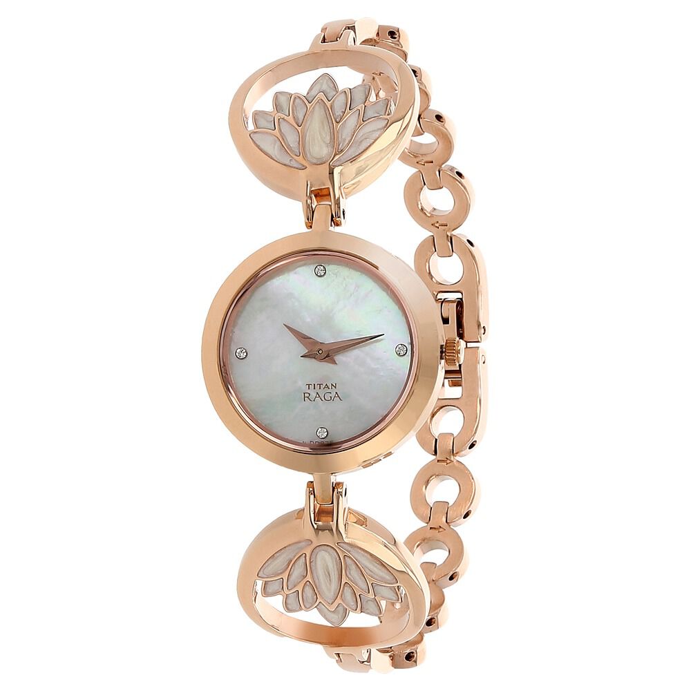 Titan raga lotus new arrivals watch