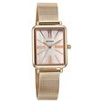 Titan Slimline Quartz Analog Mother Of Pearl Dial Rose Gold Stainless Steel Strap Watch for Women - image number 1