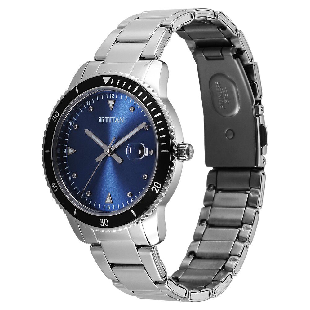 Buy Online Titan Purple Sports Fashion Quartz Analog with Date