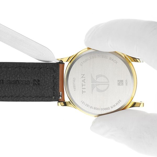 22 mm Tan Genuine Leather Straps for Men - image number 6