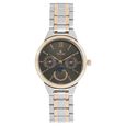 Titan Women's Elegance Moonphase Two-Tone Anthracite Dial Watch - image number 0