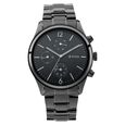 Titan Workwear Multifunction Black Dial Black Metal Strap Watch For Men - image number 2