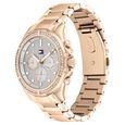Tommy Hilfiger Multifunction Grey Dial Stainless Steel Strap Watch for Women - image number 1