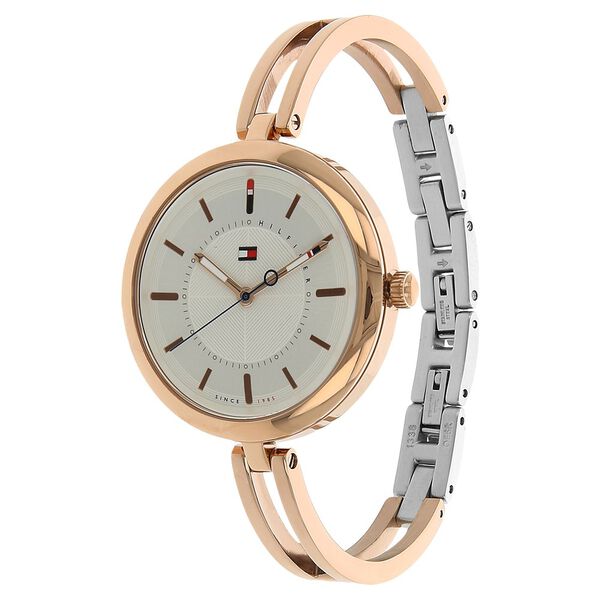 Tommy Hilfiger Quartz Analog Silver Dial Stainless Steel Strap Watch for Women - image number 1