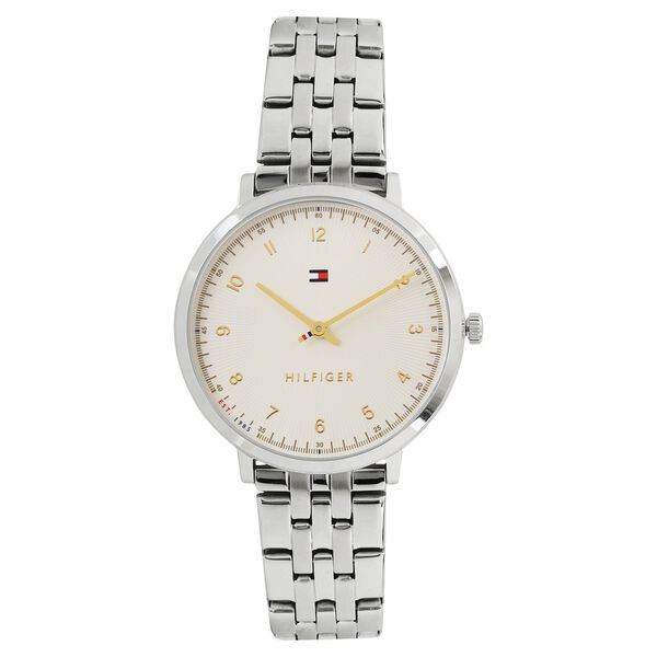 Tommy Hilfiger Quartz Analog Silver Dial Stainless Steel Strap Watch for Women - image number 0