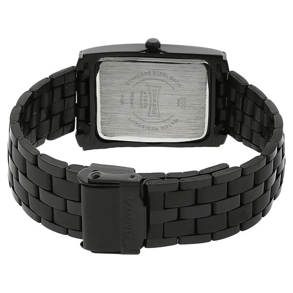 Sonata Quartz Analog Black Dial Stainless Steel Strap Watch for Men - image number 3