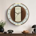 Titan Contemporary Multicoloured Wall Clock with a partly Semi-transparent Dial 33.80 x 33.80 cm - Medium Size - image number 0