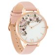 Olivia Burton Quartz Analog Multicoloured Dial Leather Strap Watch for Women - image number 1