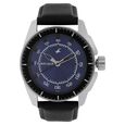 Fastrack Quartz Analog Blue Dial Stainless Steel Strap Watch for Guys