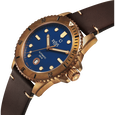 Xylys Mariana Swiss Analog with Date Blue Dial Geniune Leather Strap Watch For Men - image number 4