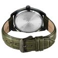 Titan Tonneau Analog with Date and Green Dial Green Leather Strap Watch for Men - image number 6