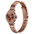 Sonata Poze Quartz Analog Brown Dial Brown Metal Strap Watch For Women - image number 4