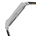 Titan Analog Silver Dial with Day and Date Leather Strap Watch for Men - image number 2