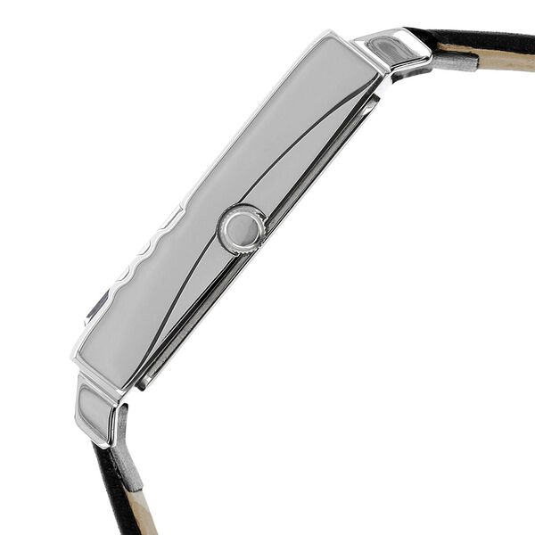 Titan Analog Silver Dial with Day and Date Leather Strap Watch for Men - image number 2