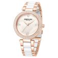 Kenneth Cole Quartz Analog White Dial White Stainless Steel & Ceramic Strap Watch For Women - image number 1