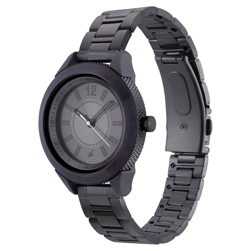 Fastrack Varsity Quartz Analog White Dial Leather Strap Watch for Girls - image number 2