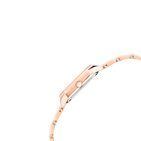 Anne Klein Quartz Analog Blue Dial Rose Gold Metal Strap Watch For Women - image number 1
