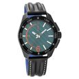 Fastrack Hitlist Quartz Analog White Dial Leather Strap Watch for Guys