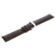 22 mm Brown Genuine Leather Strap for Men - image number 3