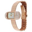 Titan Raga Memoirs Quartz Analog Mother Of Pearl Dial Watch For Women With Rose Gold Metal Strap - image number 3