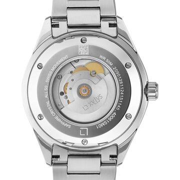 Xylys Automatic Blue Dial Silver Stainless Steel Strap Watch For Men
